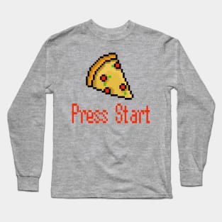 pixel pizza Long Sleeve T-Shirt